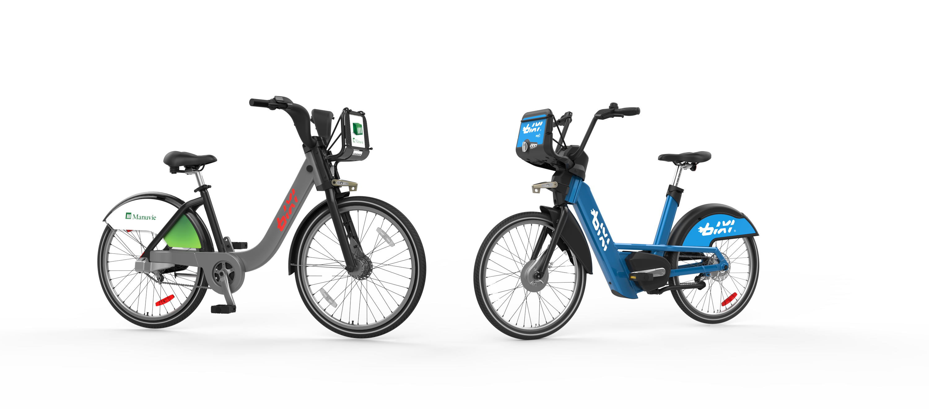 Bixi store electric bikes