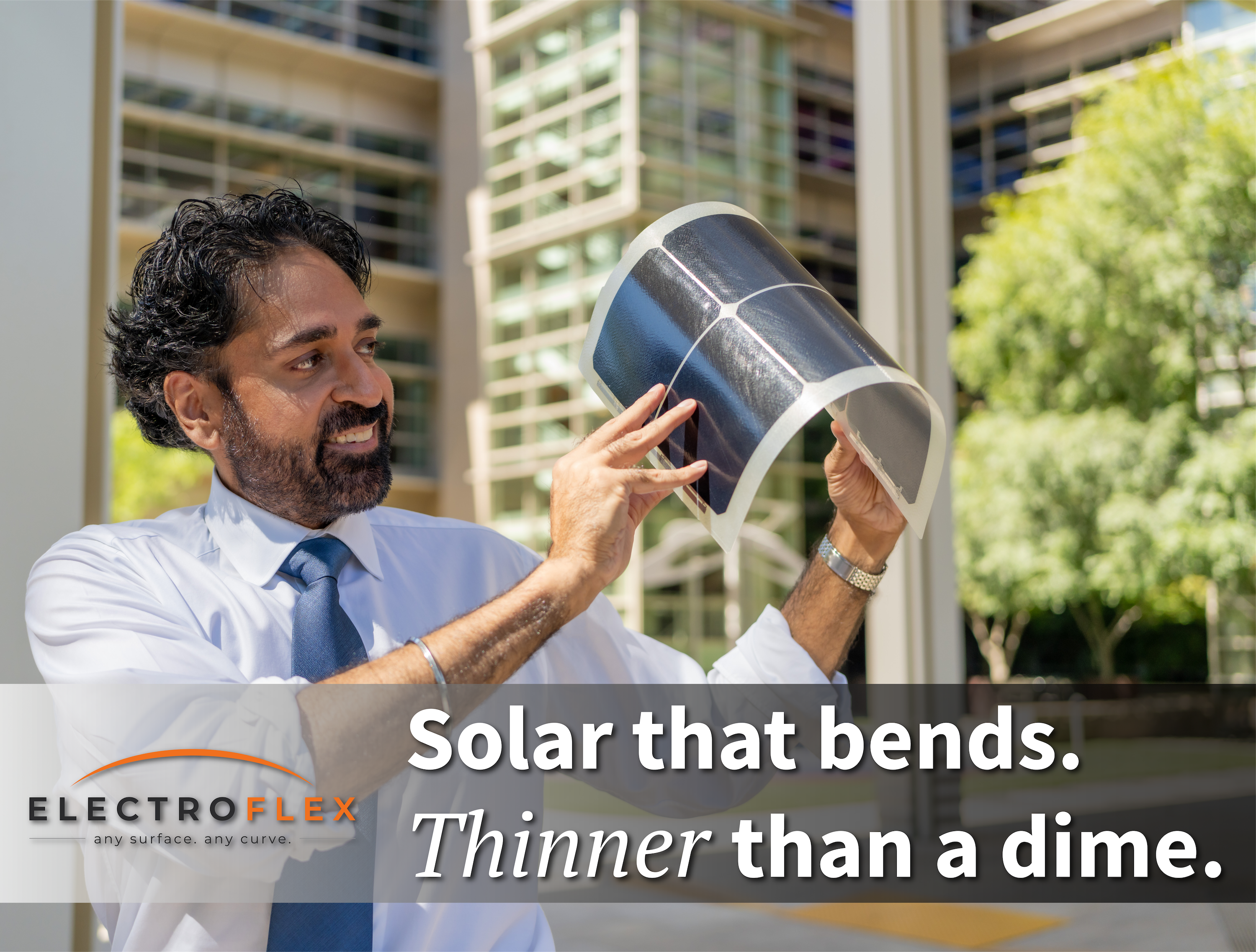 SolarWindow Releases Product Specs: ElectroFlex® Bendable Solar