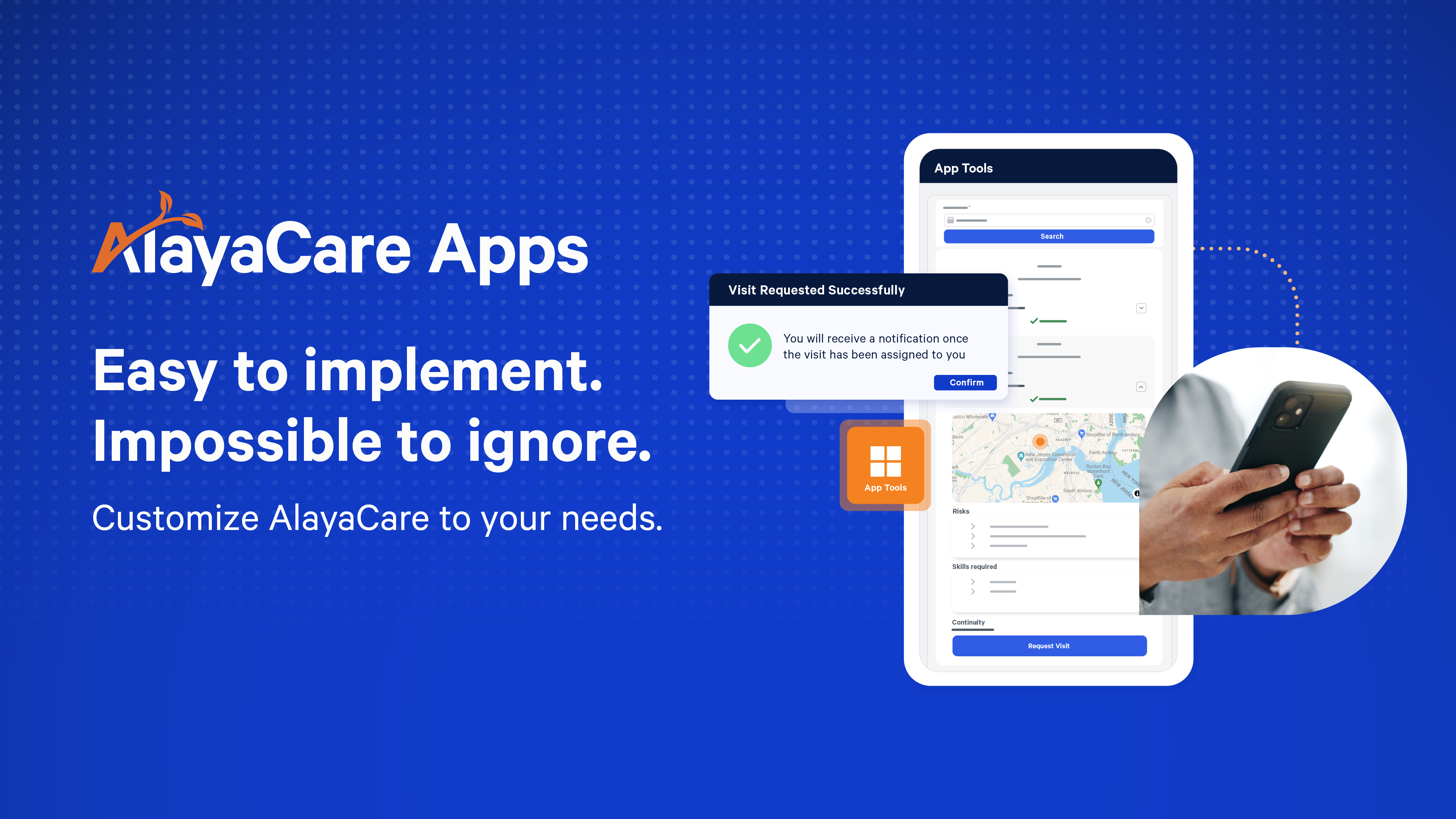 AlayaCare launches AlayaCare Apps, offering custom and pre-built solutions for home care providers to streamline operations, enhance efficiency, and improve care outcomes.