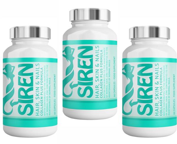 SIREN Living’s Hair, Skin & Nails Dietary Supplements Now Available on OneLavi.com