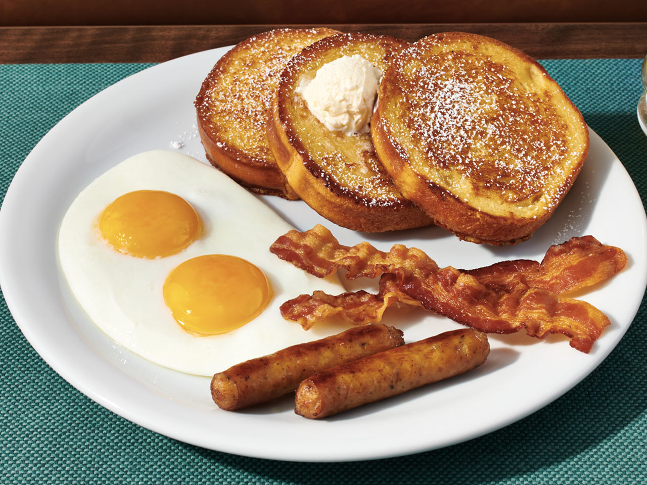 Denny's French Toast Slam