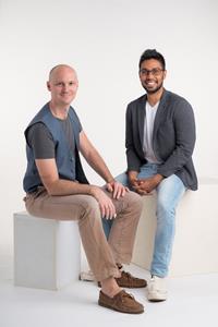 Sai and Max, cofounders of SensorFlow