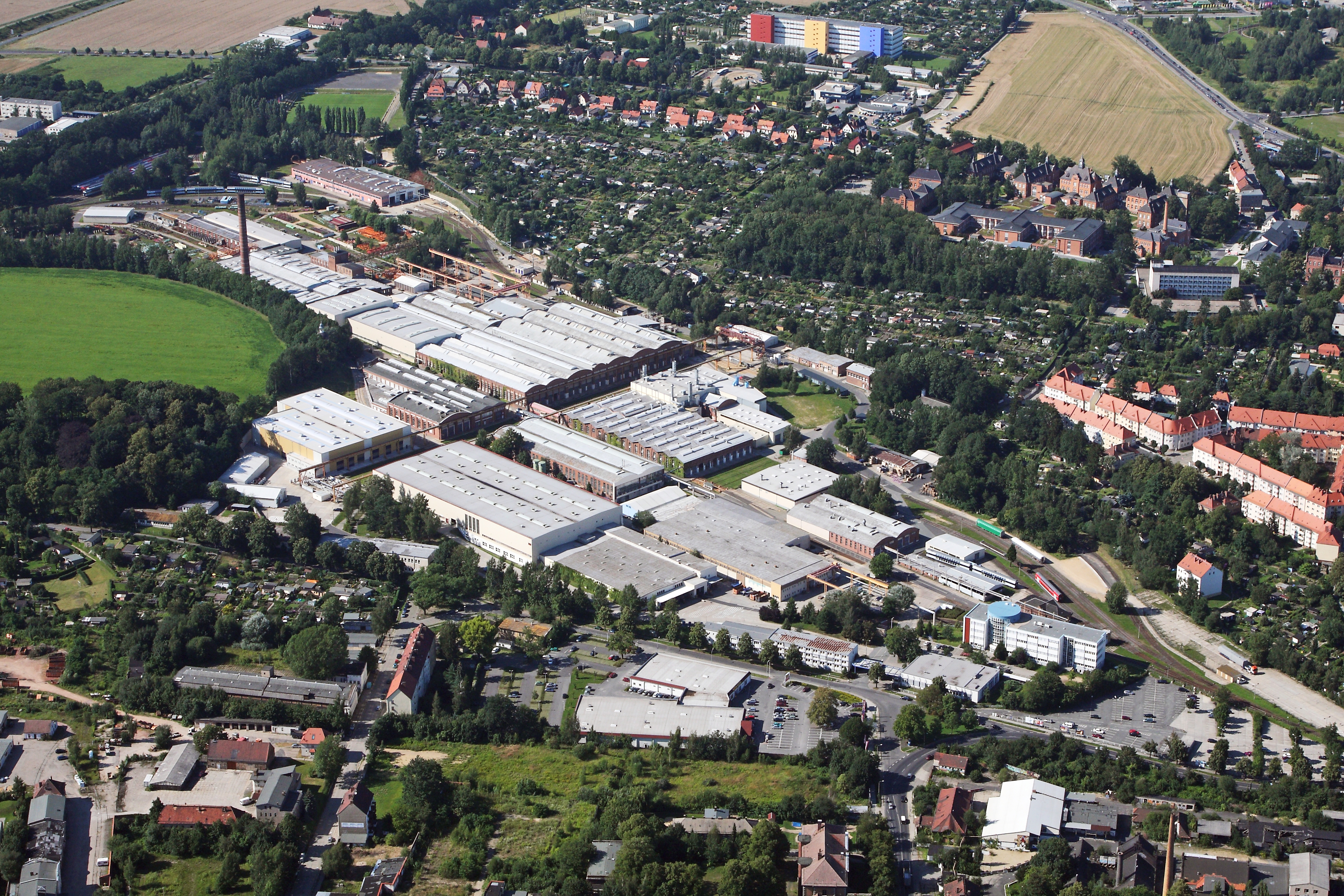 Bombardier Goerlitz Luftbild