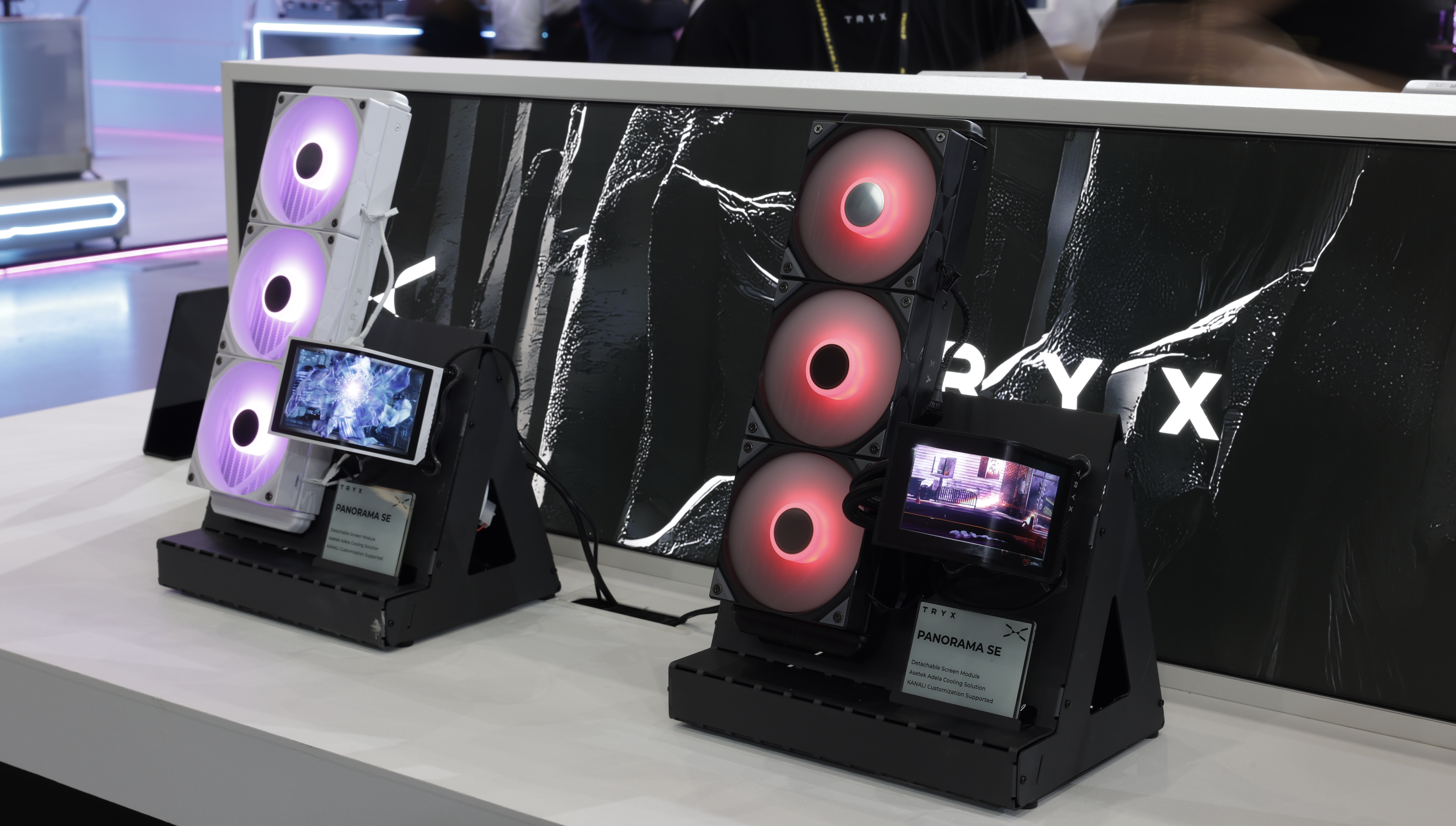 TRYX made another appearance at COMPUTEX, showcasing an all-new design