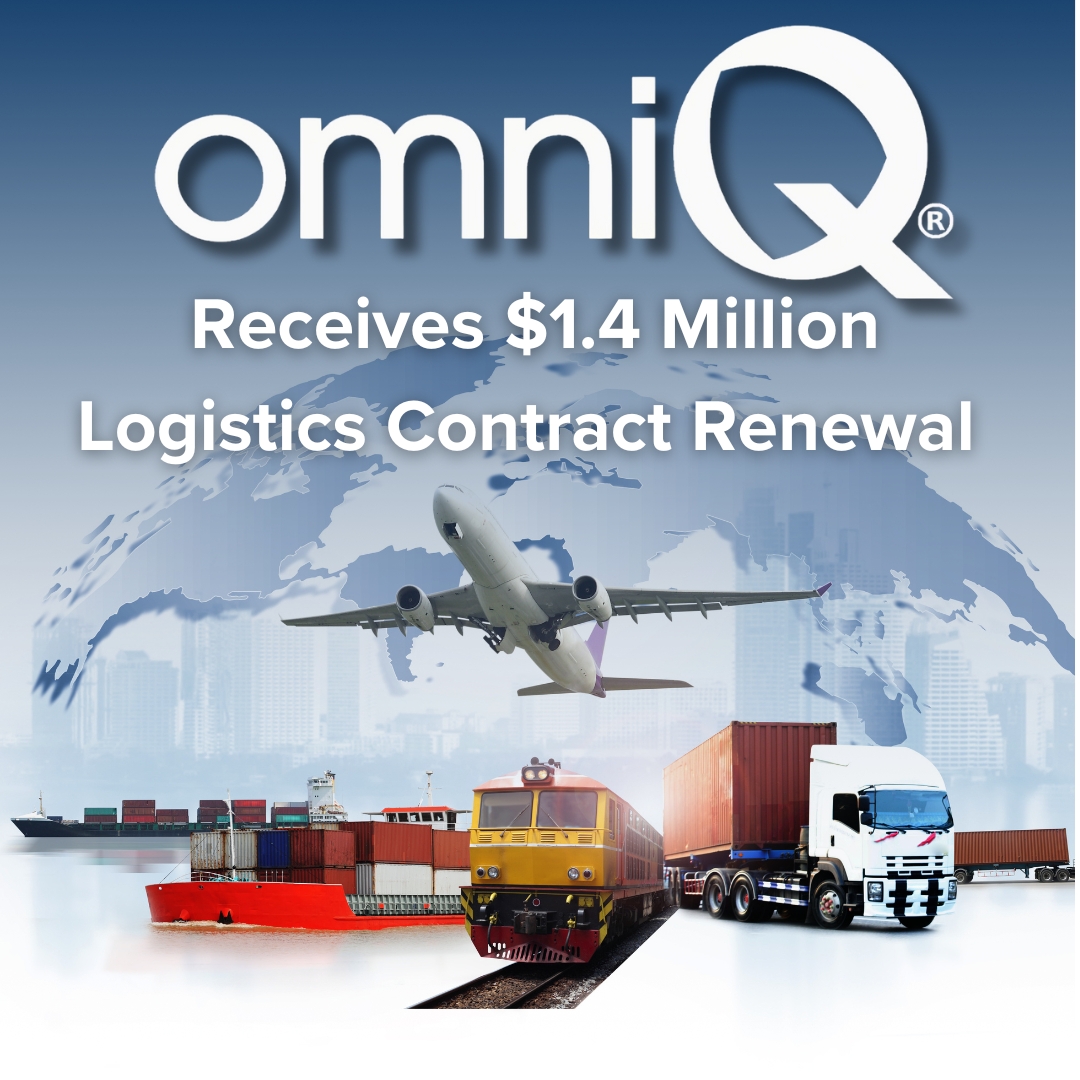 OMNIQ Secures $1.4 Million Contract Renewal with Leading Transportation & Logistics Giant