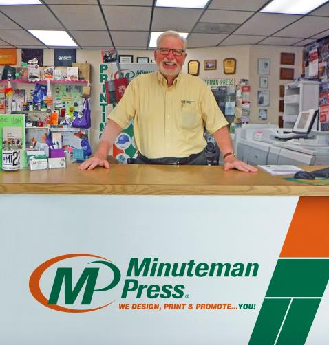 Morris Merle, 30-year owner, Minuteman Press franchise, Davenport, Iowa.