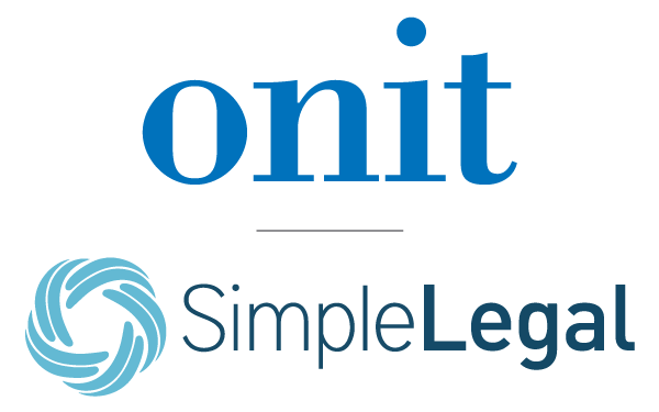 Onit/SimpleLegal logo 