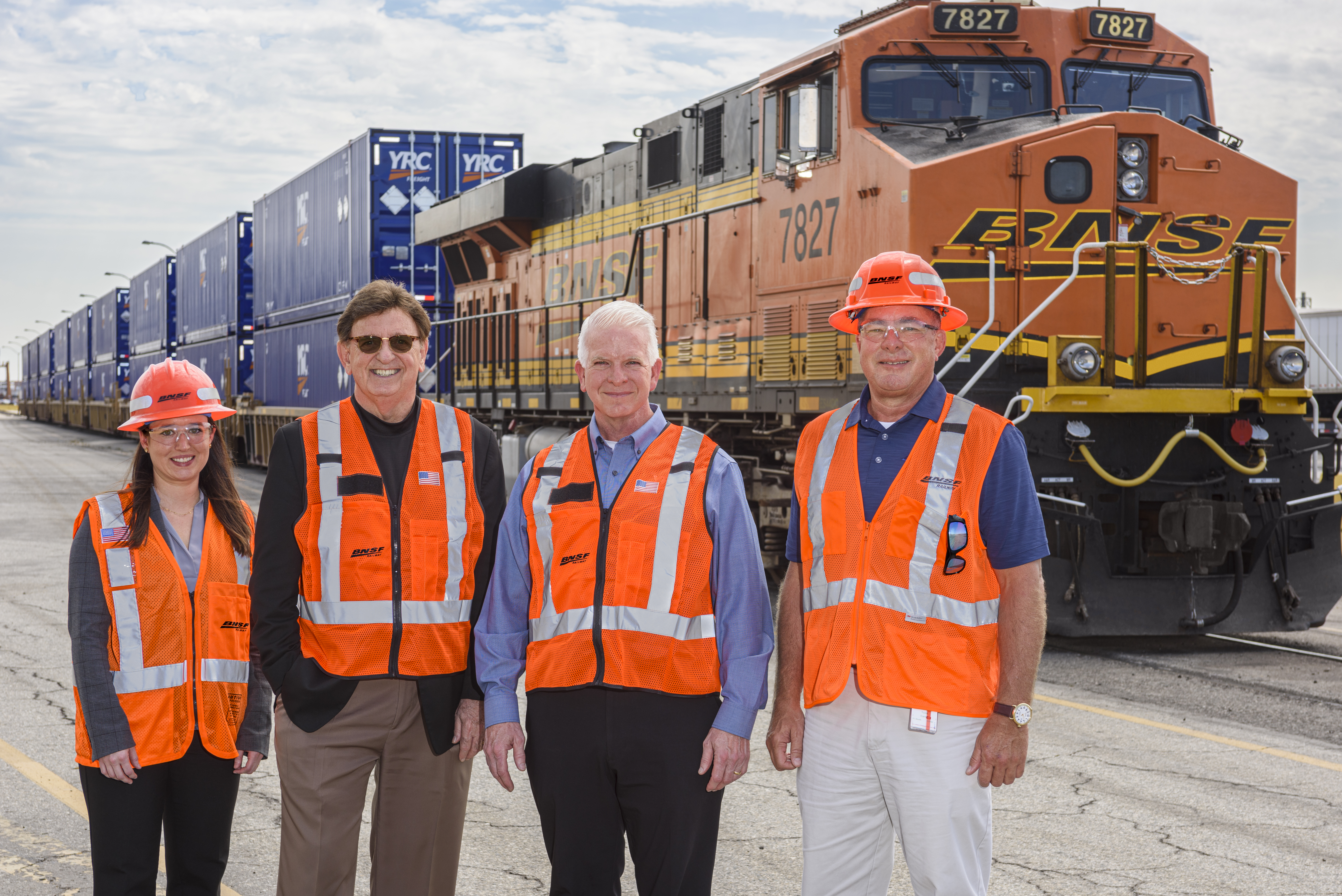 YRC Freight and BNSF Onboarding Branded Intermodal Containers  