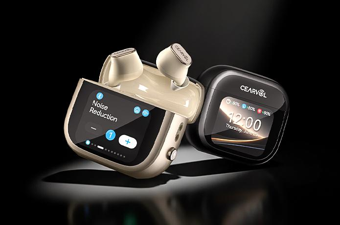 Cearvol Wave display showcasing its features and design