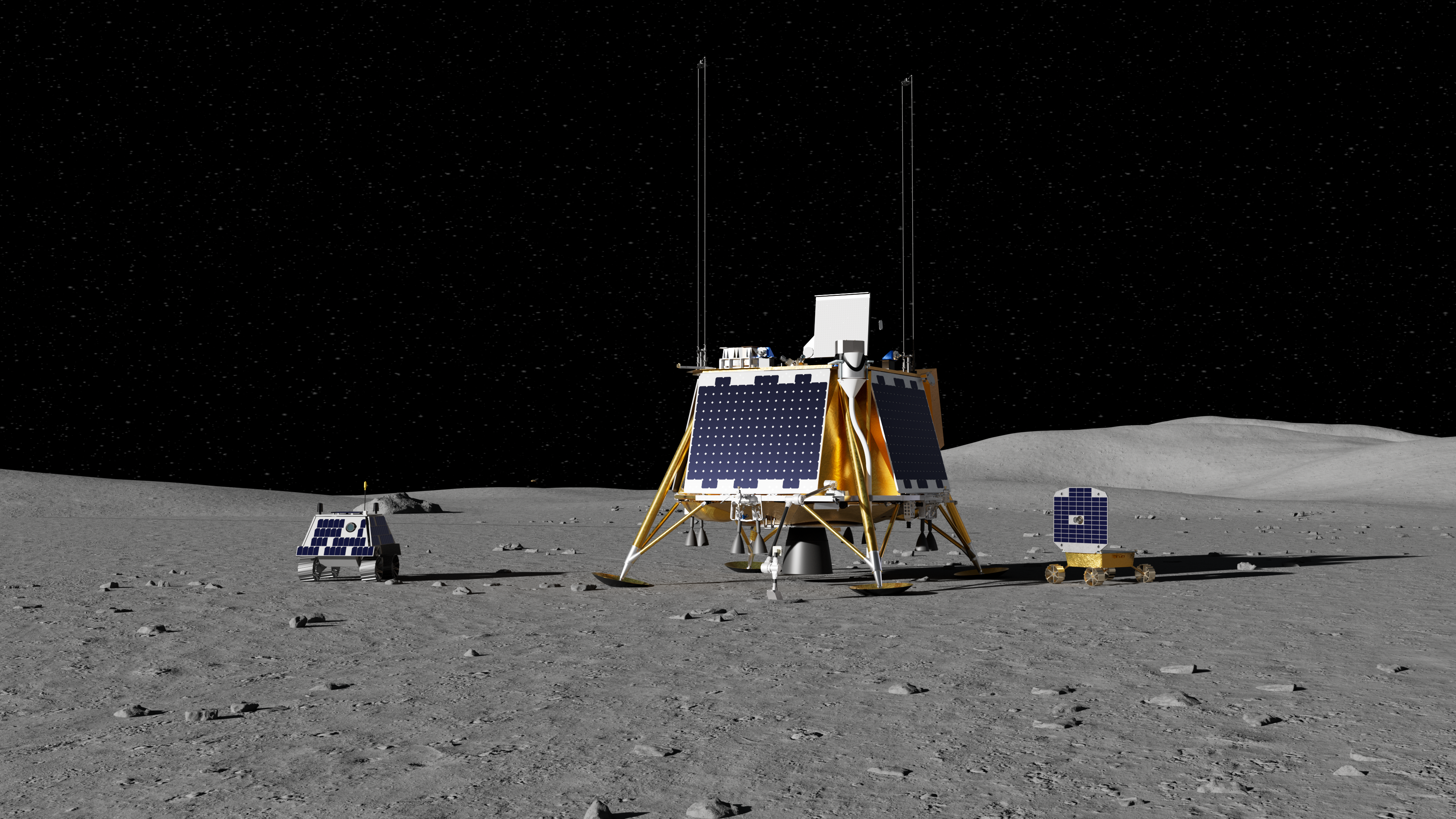 Firefly 's Blue Ghost Mission 4 - Lunar Surface 