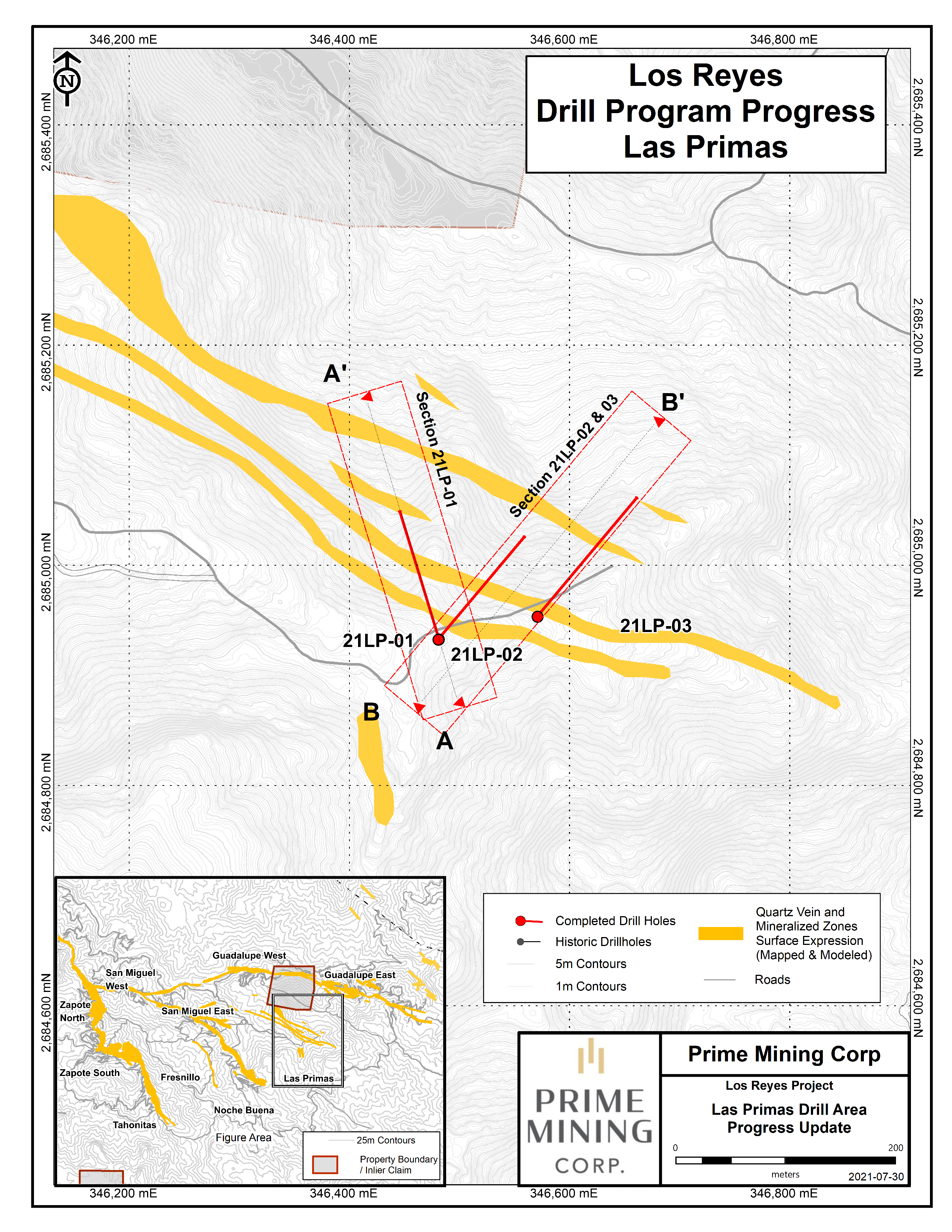 Las Primas Drill Progress Figure 6 Final