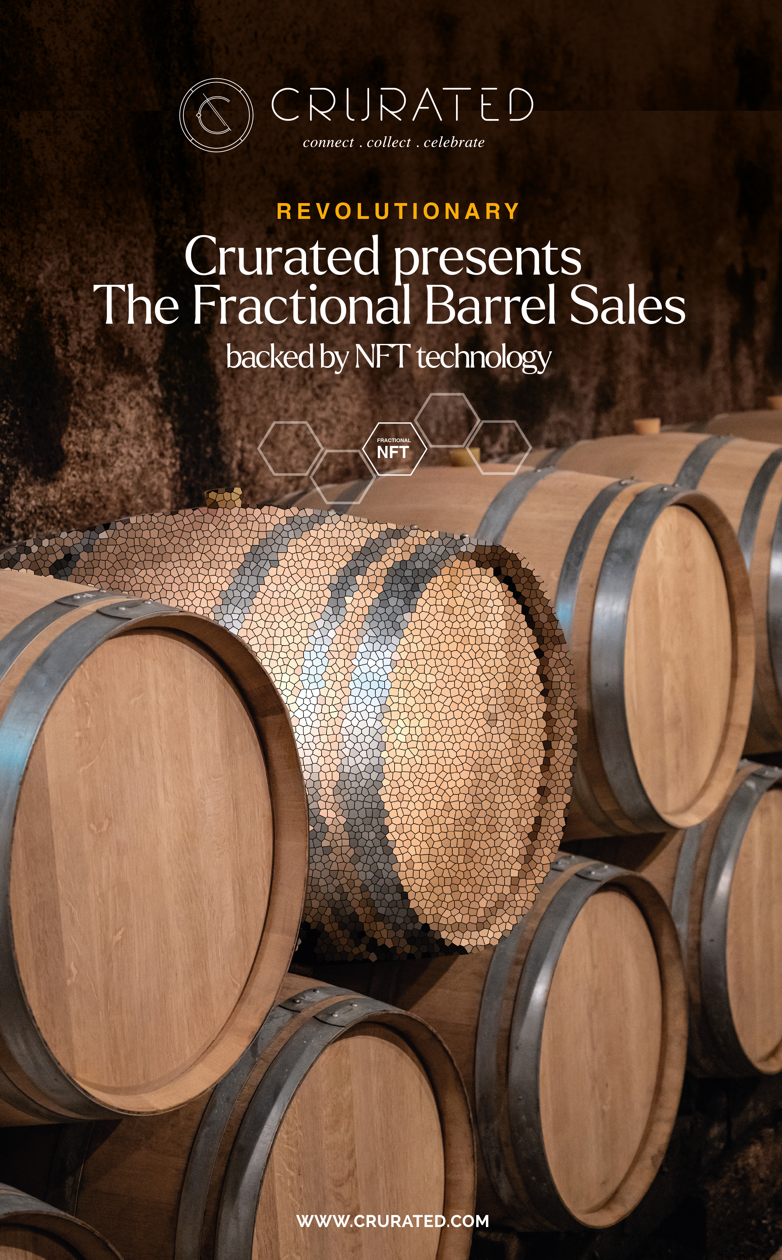 Crurated Presents The Fractional  Barrel Sales Backed by NFT Technology