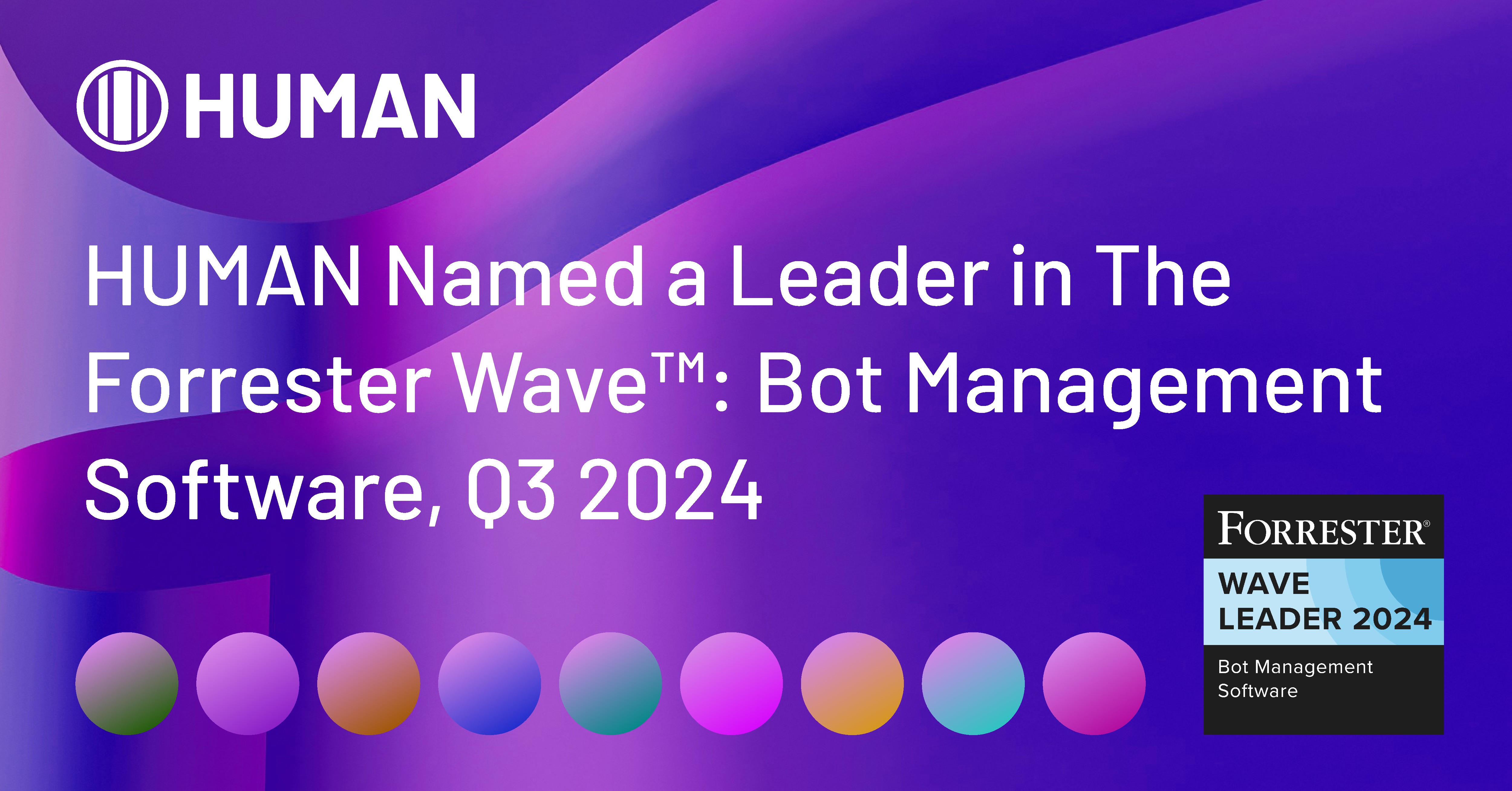 HUMAN Named a Leader in The Forrester Wave™: Bot Management Software, Q3 2024