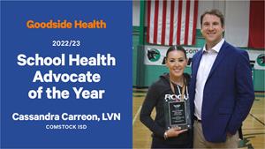 School Health Advocate of the Year 2022/23