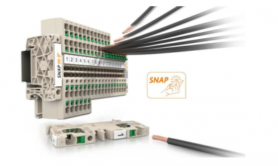 Weidmüller Klippon® Connect with SNAP IN Technology Terminal Blocks Featured at Heilind