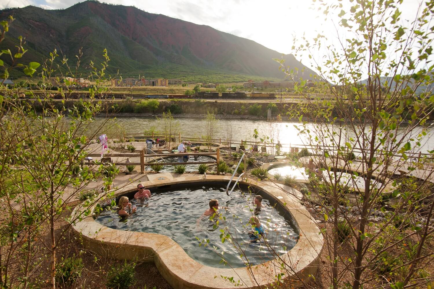 Iron Mountain Hot Springs in Glenwood Springs