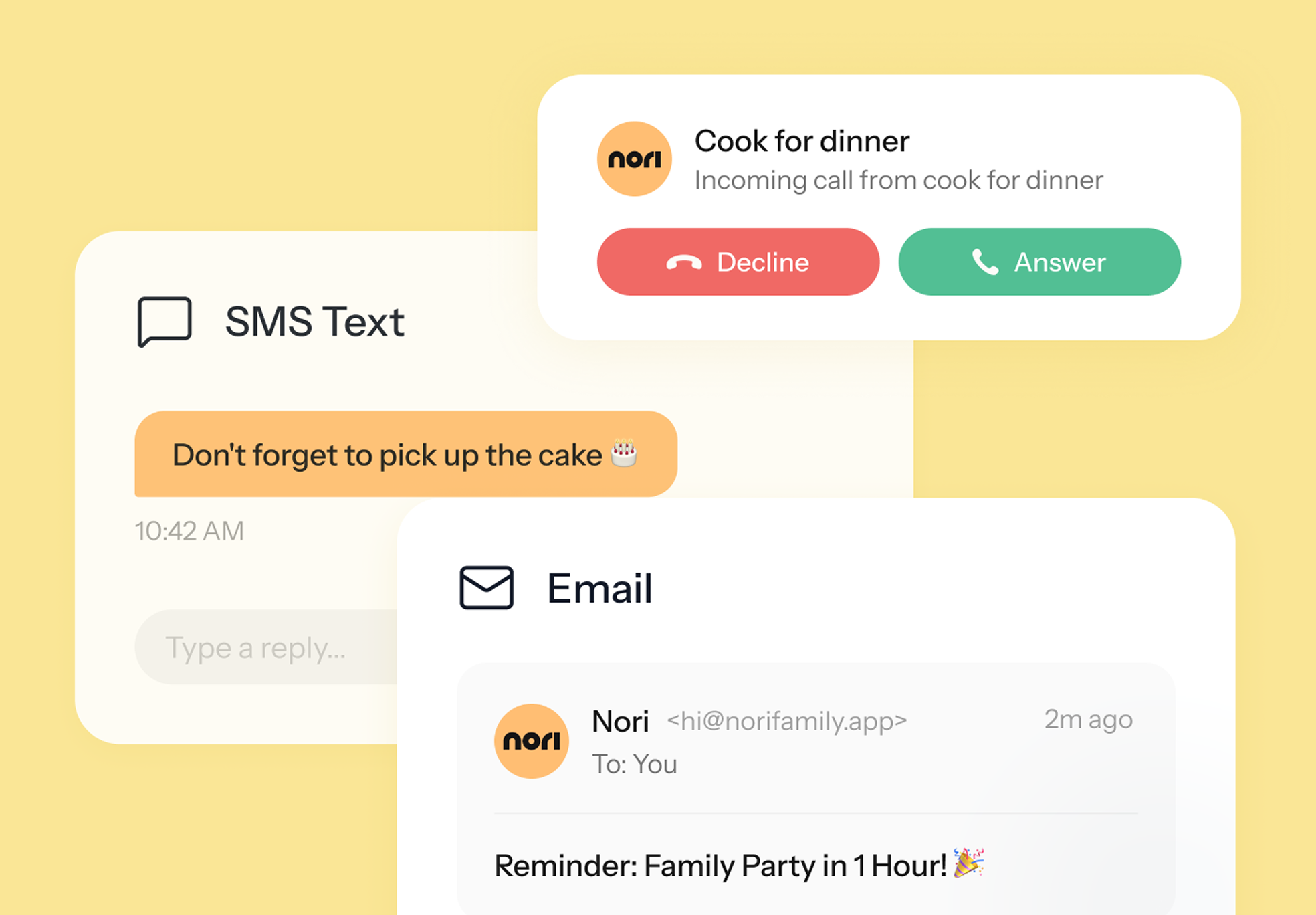Phone call reminder feature for critical tasks