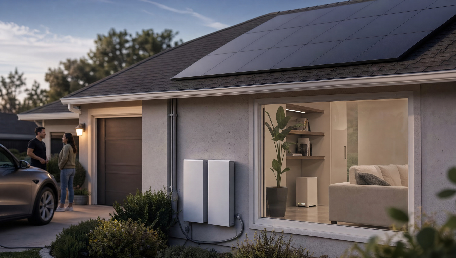 Sunrun's distributed AI compute pilot places compute nodes in homes already equipped with solar and battery storage to maximize existing energy capacity and better utilize current grid infrastructure, all while ensuring families benefit.