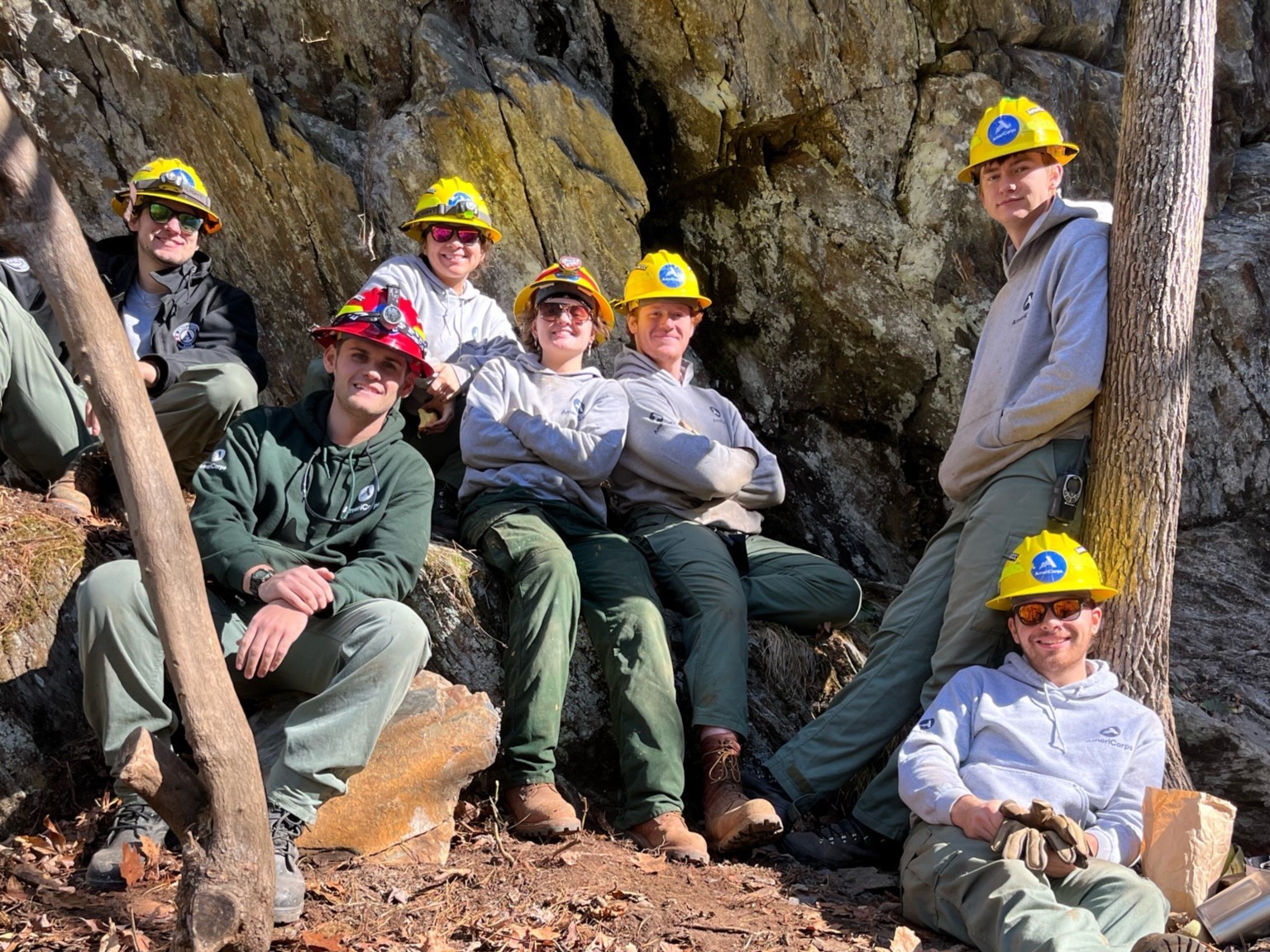 AmeriCorps members serving with NCCC