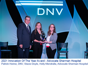 2021 Innovation Of The Year Award - Advocate Sherman Hospital