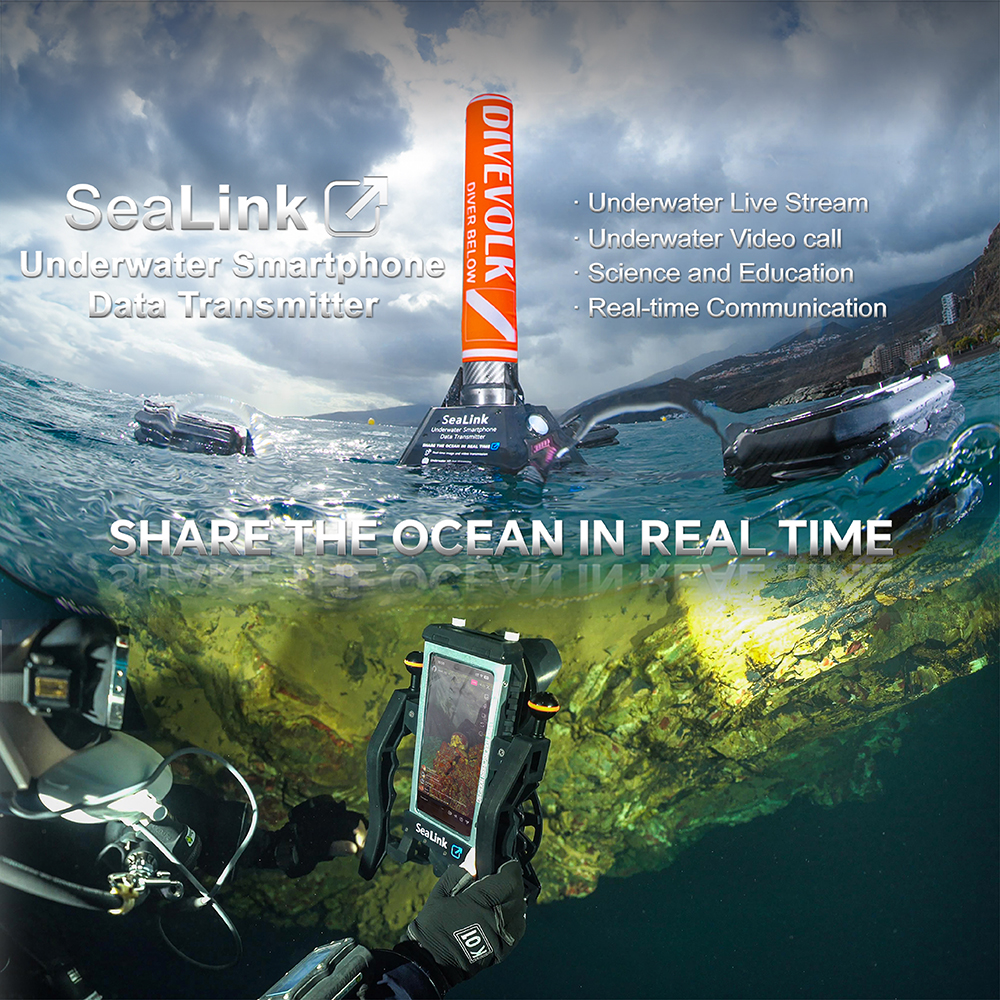 DIVEVOLK SeaLink underwater communication system demonstration