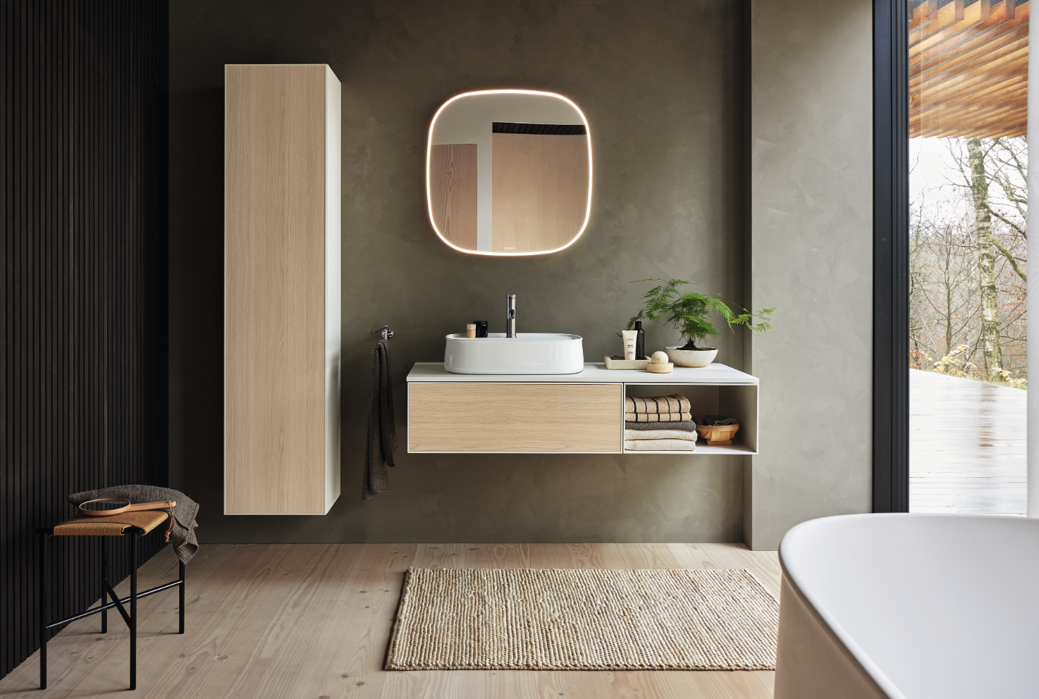 Zencha Washbasin and Vanity