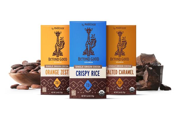 Beyond Good's New Uganda Single Origin Chocolate Bars: Crispy Rice, Orange Zest and Salted Caramel