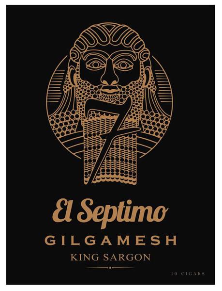In addition to the FIRST EDITION launch part of The Seven Collection, El Septimo will also be introducing its newest blend part of The Gilgamesh Collection, The King Sargon. This 6” x 52 blend has tobacco aged for up to ten years. The fuller-bodied cigar will retail at $20/stick and will be sold in Boxes of 10 & 20. Products will be shipped starting June 1st.
