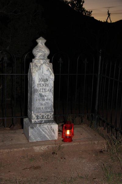 Doc Holliday's grave at Linwood Cemetery In Glenwood Springs