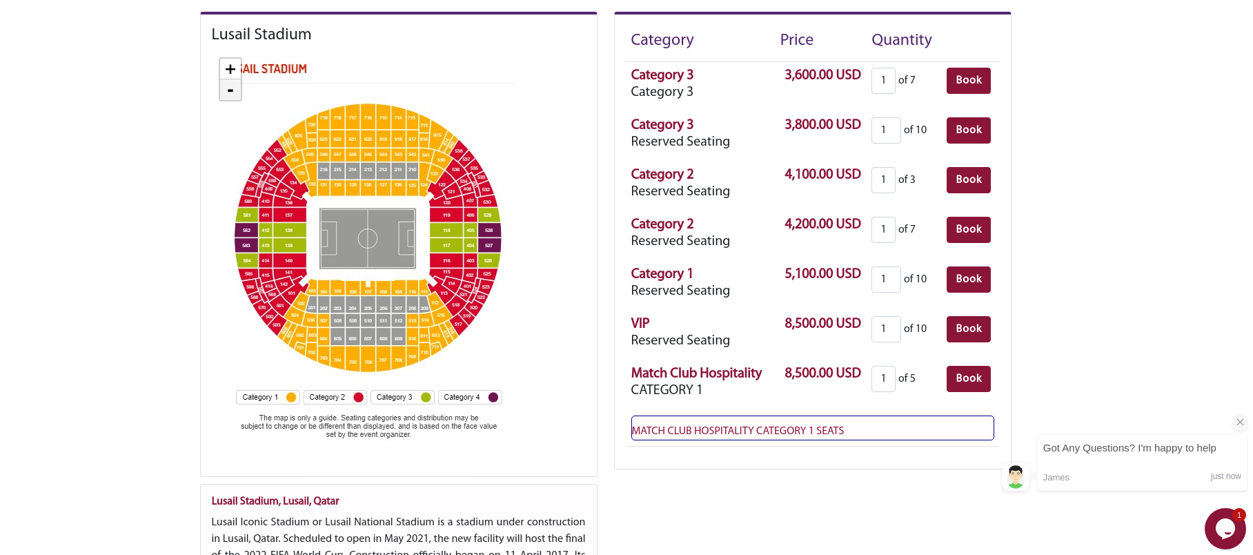 Fake World Cup Final ticket listings