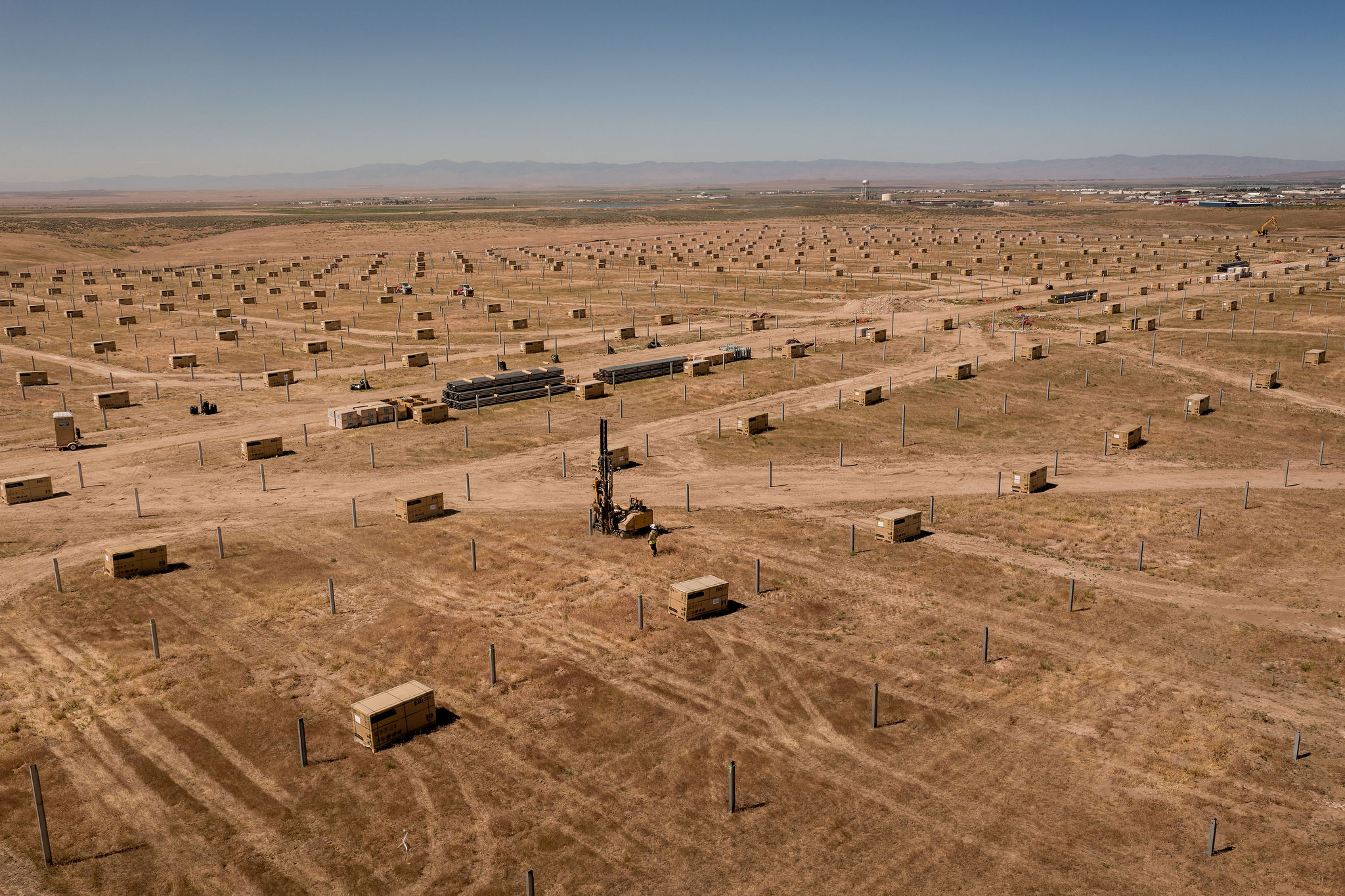 The Blacks Creek Energy Center is under construction and when completed will total 400 MWac.