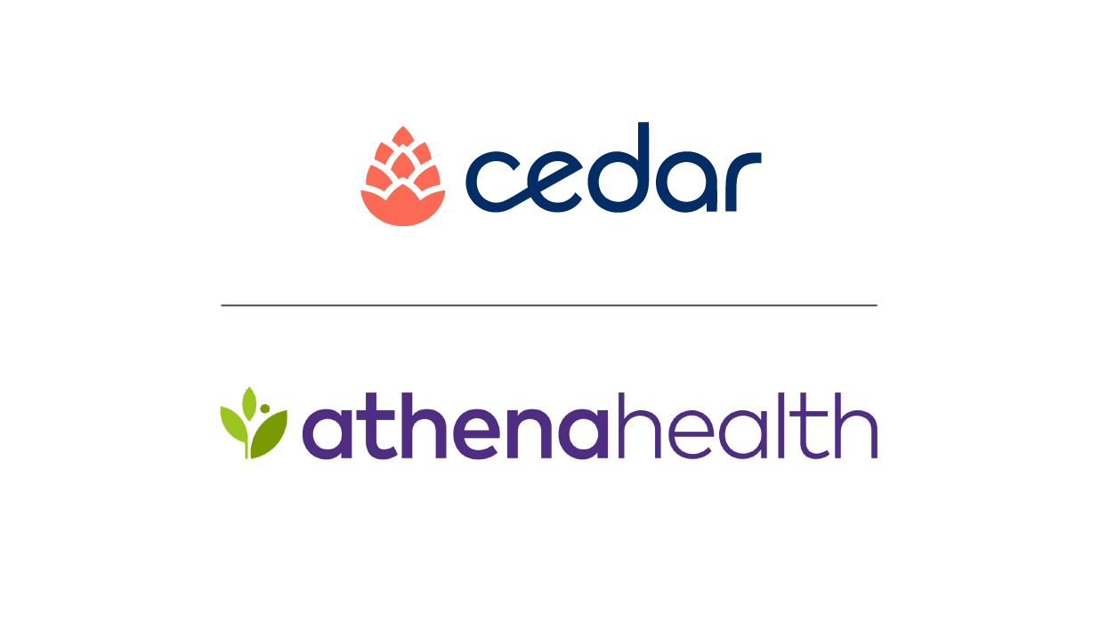 Cedar Partners With athenahealth's Marketplace Program to