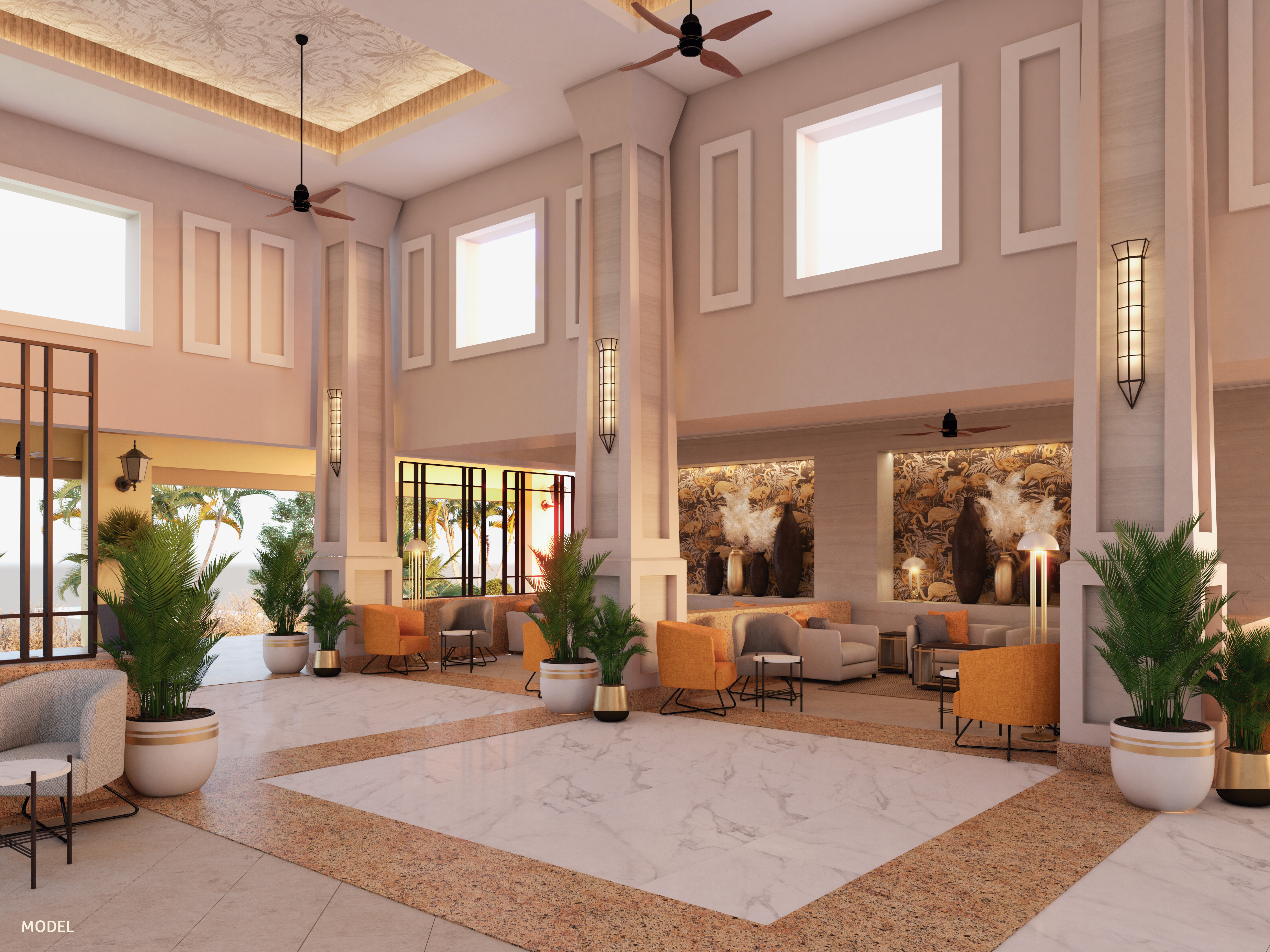 Riu Santa Fe lobby