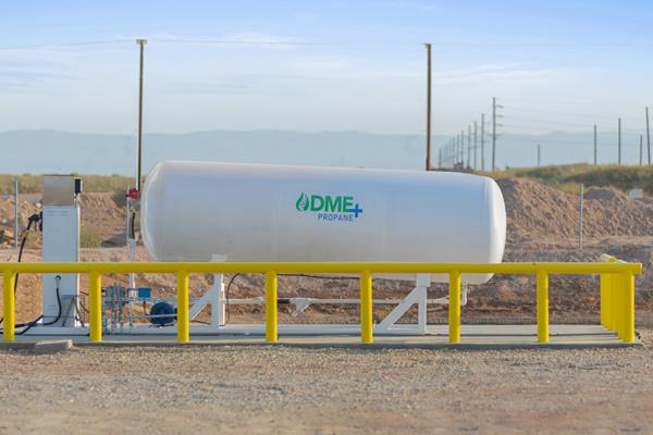 Propane+rDME now available in Southern California