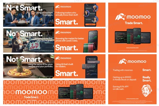 Moomoo Engages 3.4 Million NYC Commuters with "Trade Smart" OOH Campaign for Q4 Earnings Season