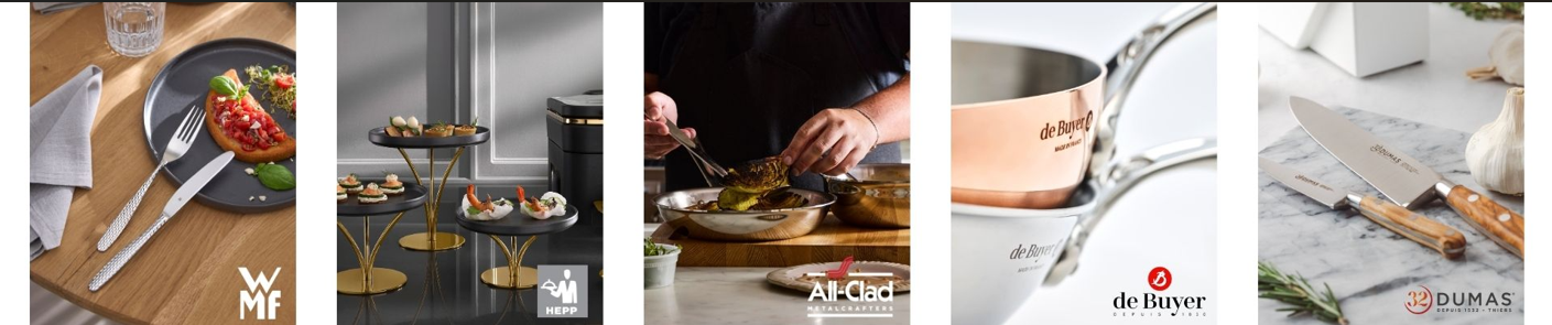 Leaders in cookware, small domestic appliances, and professional coffee.