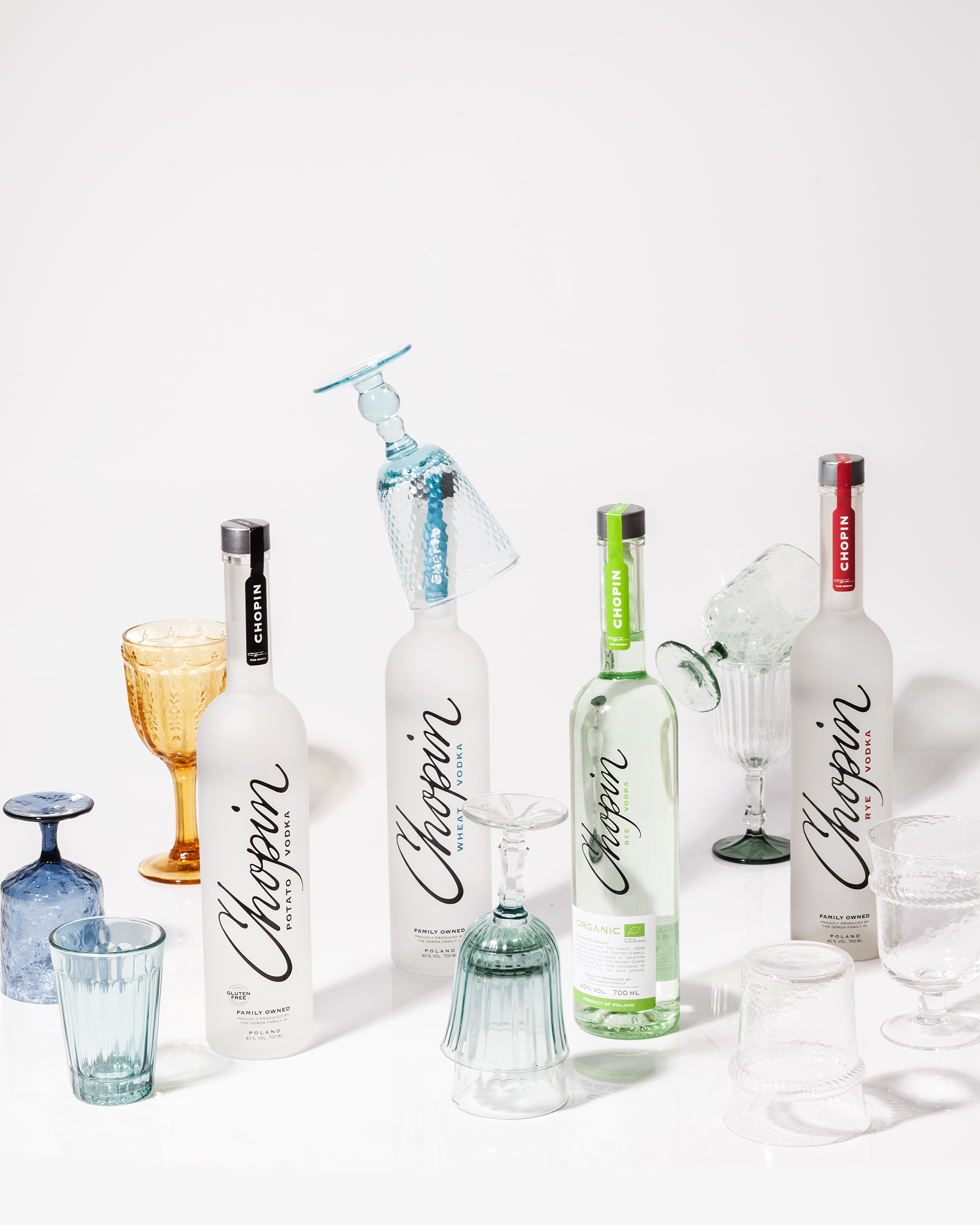 Chopin's Vodka Lineup