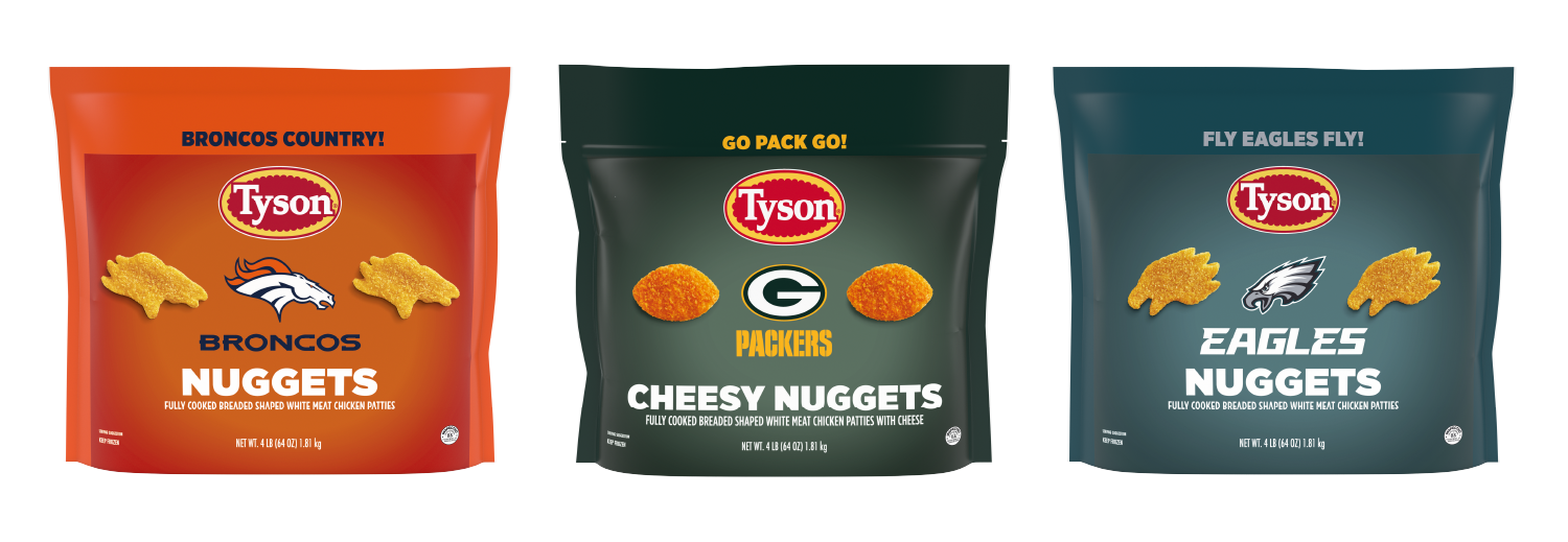 NFL Nuggets Tyson Foods