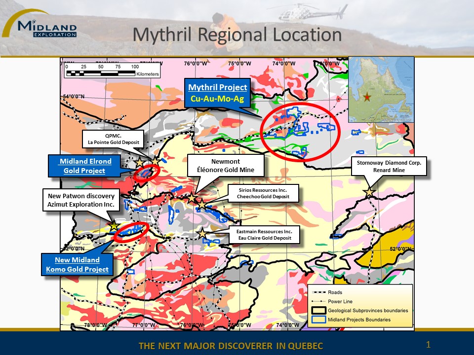 Figure 1 Mythril regional location