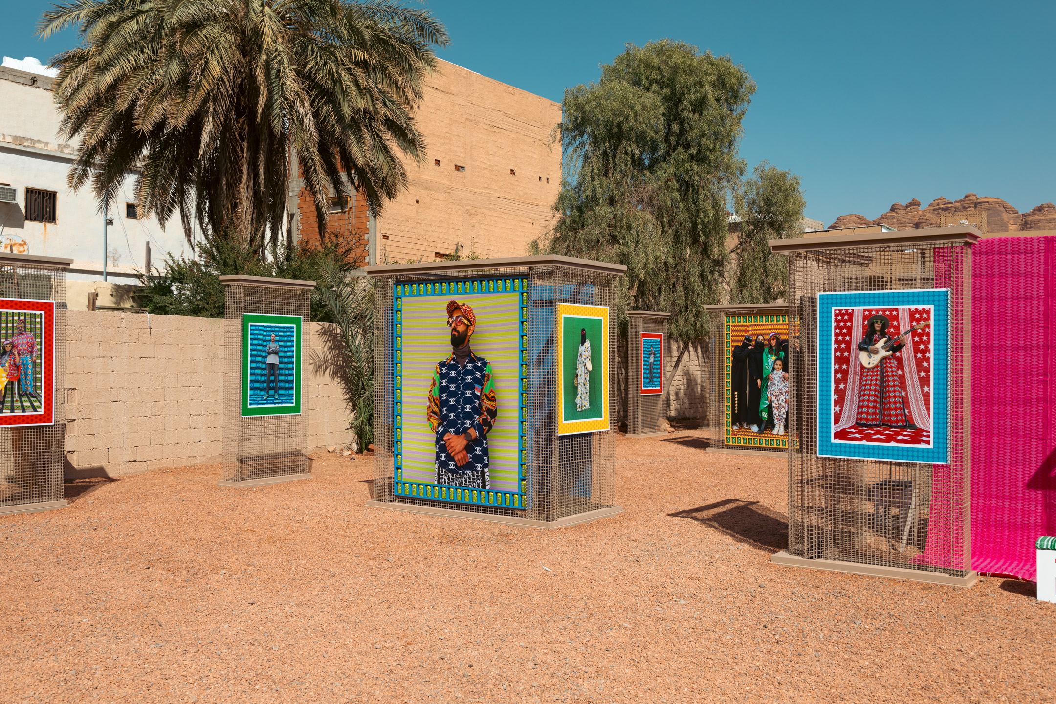 Hassan Hajjaj. AlUla Arts Festival 2024