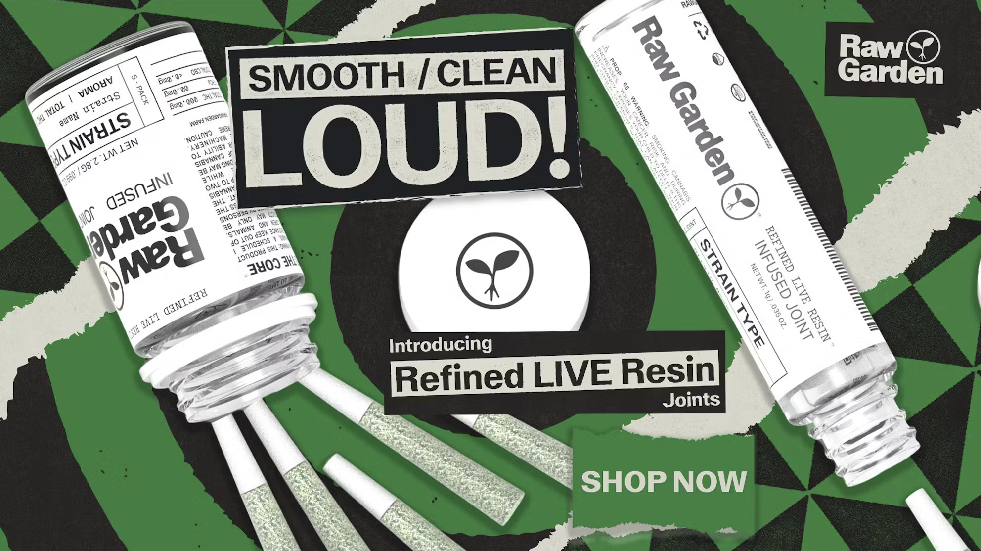 Raw Garden Refined Live Resin Joints Smooth Clean Loud