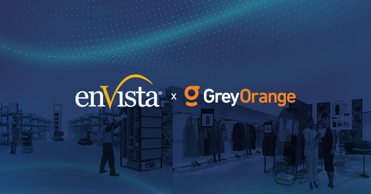 enVista logo with GreyOrange logo
