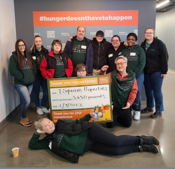 T-Square Properties Helps Feed Seattle Residents