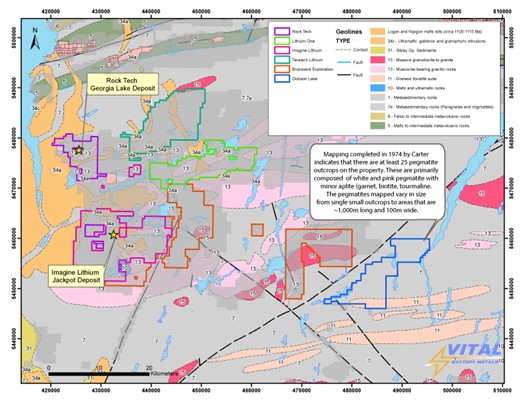 Dickson Lake Regional Geology