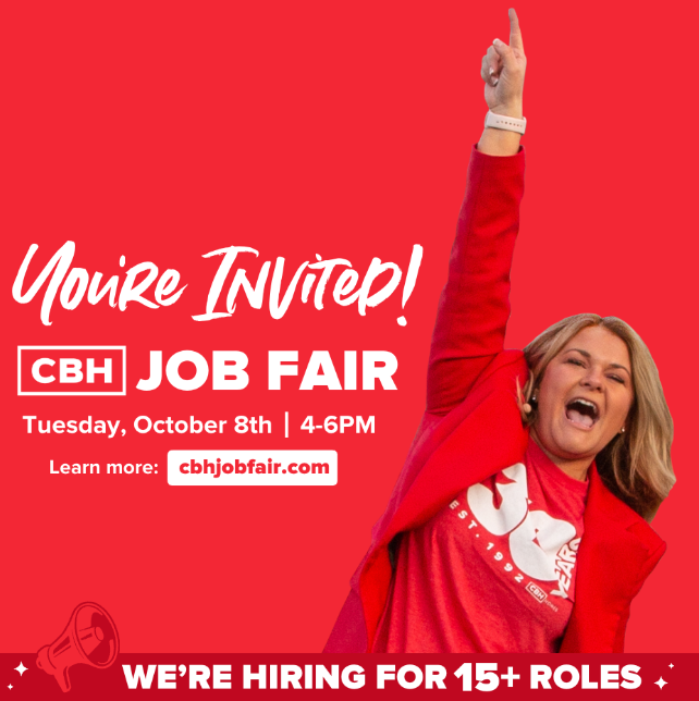 CBH Homes is holding a Job Fair to hire for 15+ positions!