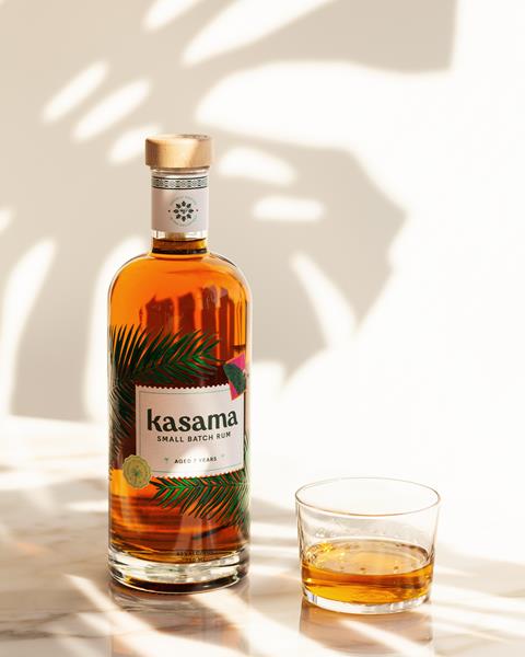 Kasama, a small batch golden rum