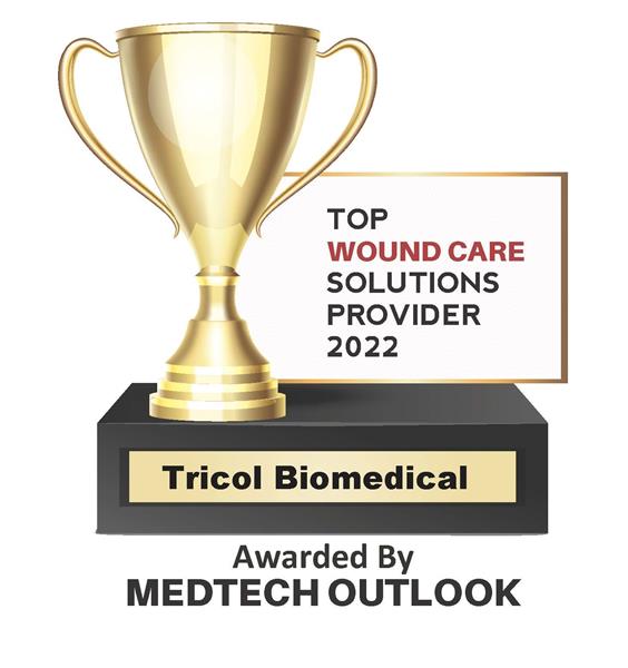 Tricol Biomedical Recognized as Top Wound Care Solutions Provider