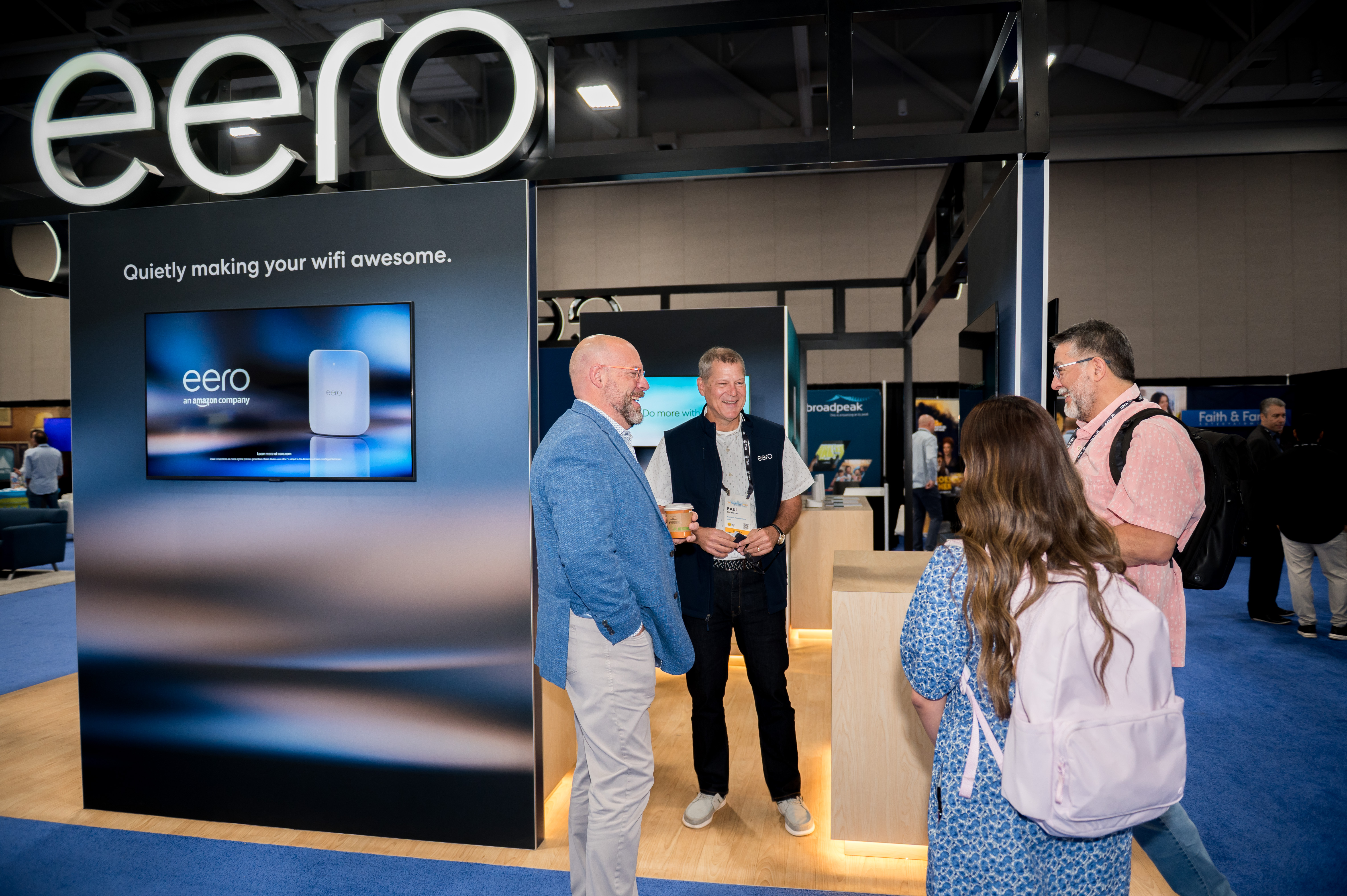 Broadband and technology professionals connect with exhibitors during The Independent Show.