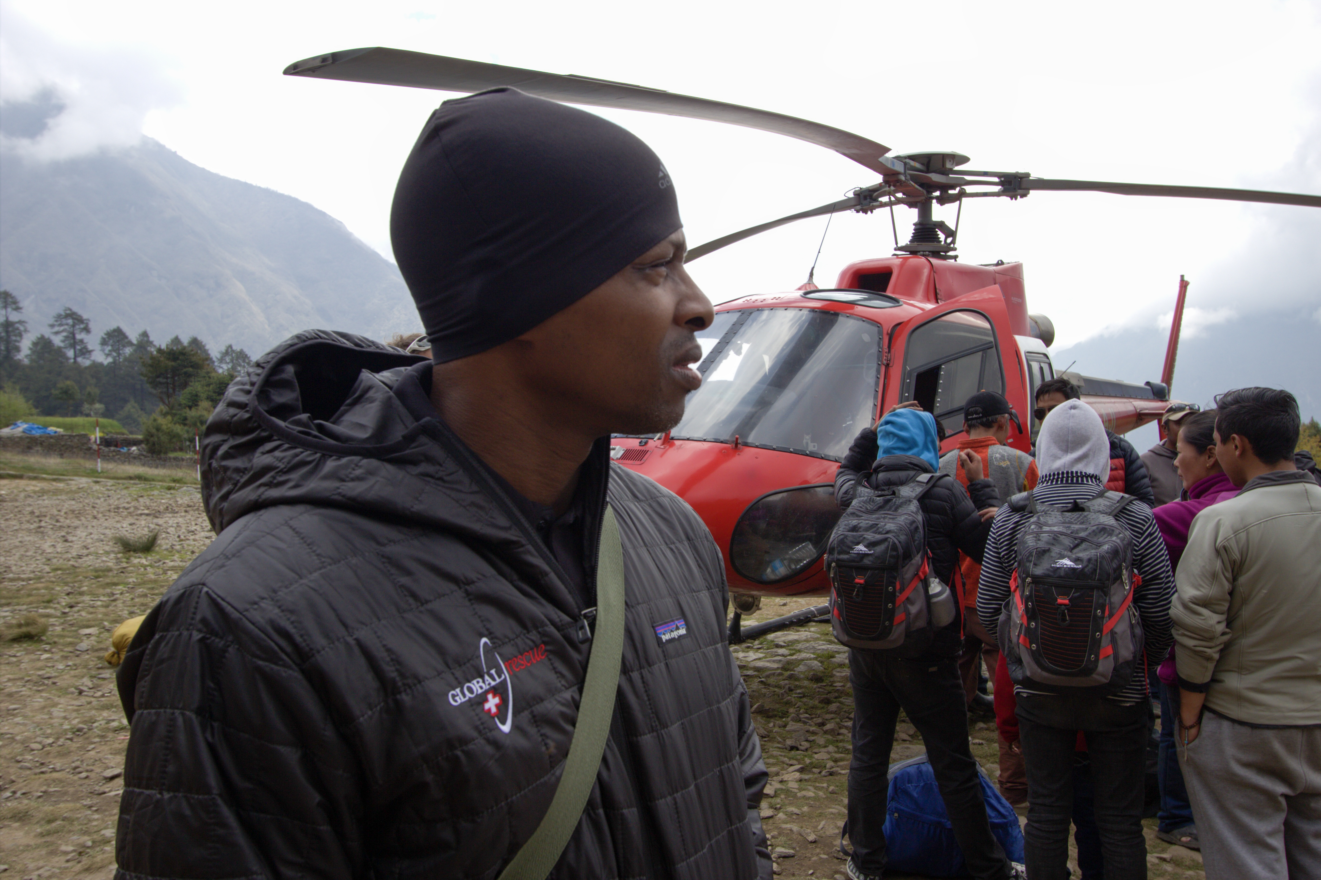 Global Rescue on-scene for medical rescue and evacuation in Nepal