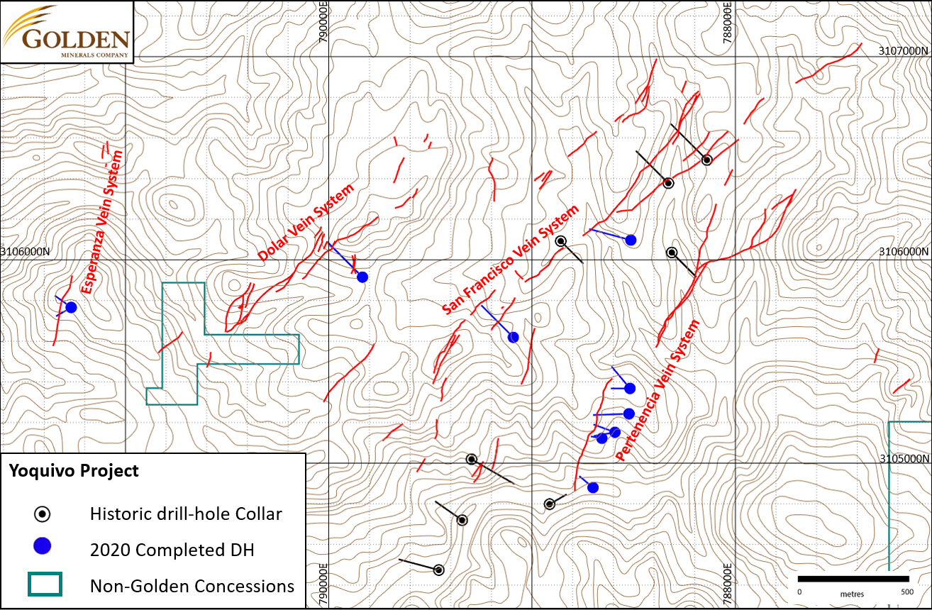 Drill Locations Map